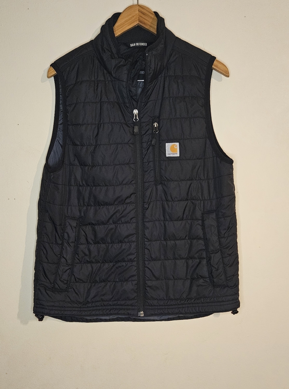 Carhartt RAIN DEFENDER® RELAXED FIT LIGHTWEIGHT INSULATED VEST SIZE M - Picture 2 of 12